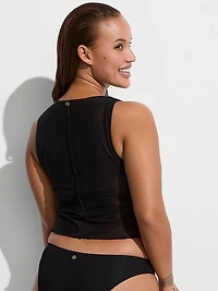 Beachwear Mesh Tank Top