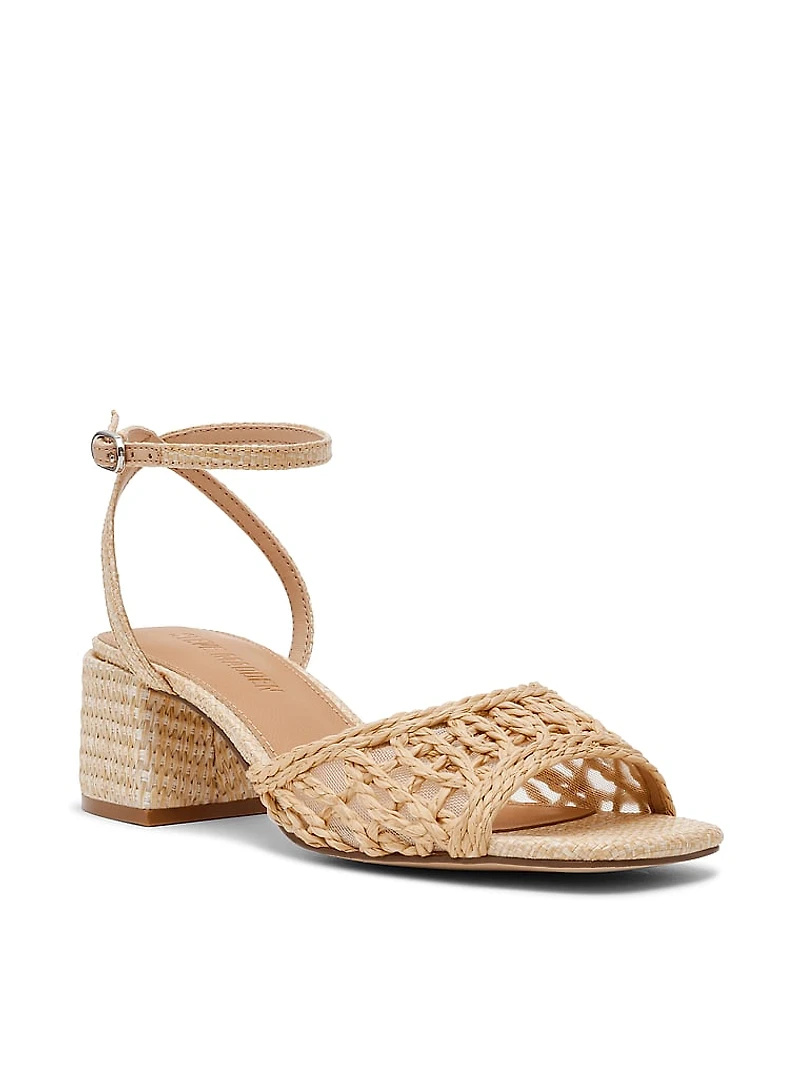 Soleil Raffia Sandals