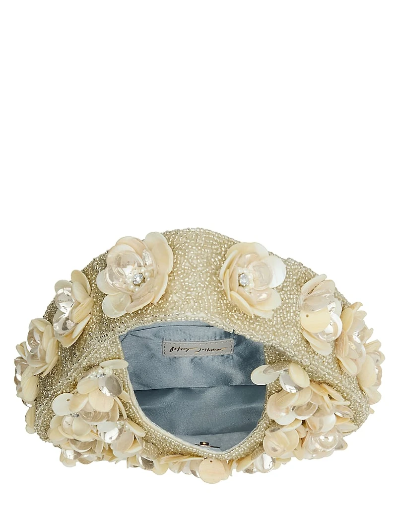 Beaded Small Hobo Bag