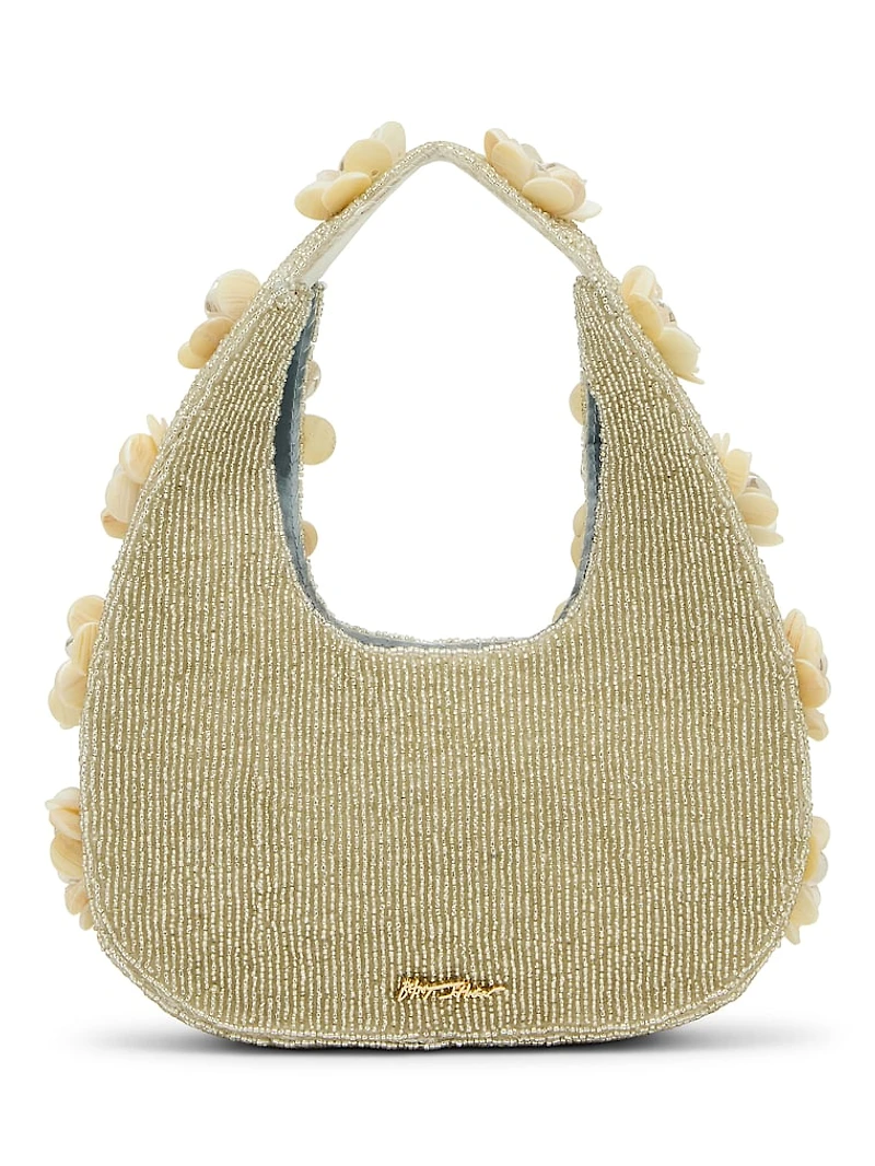 Beaded Small Hobo Bag