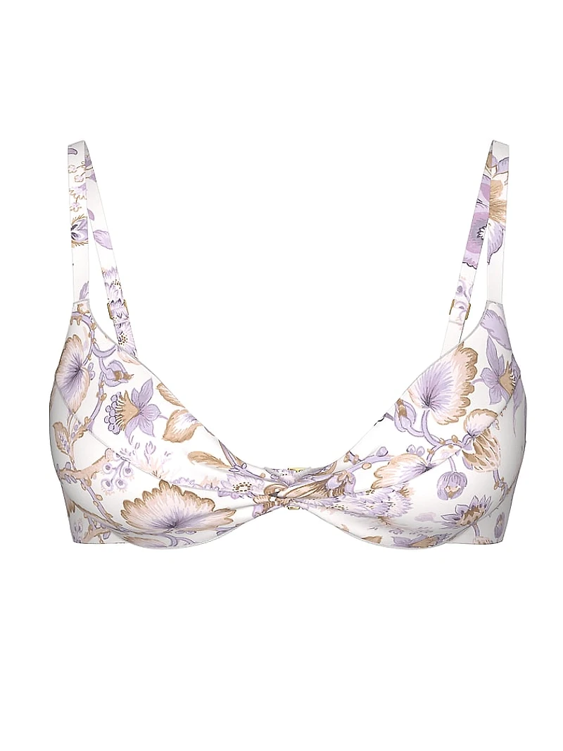 Essential Twist Push-Up Bikini Top