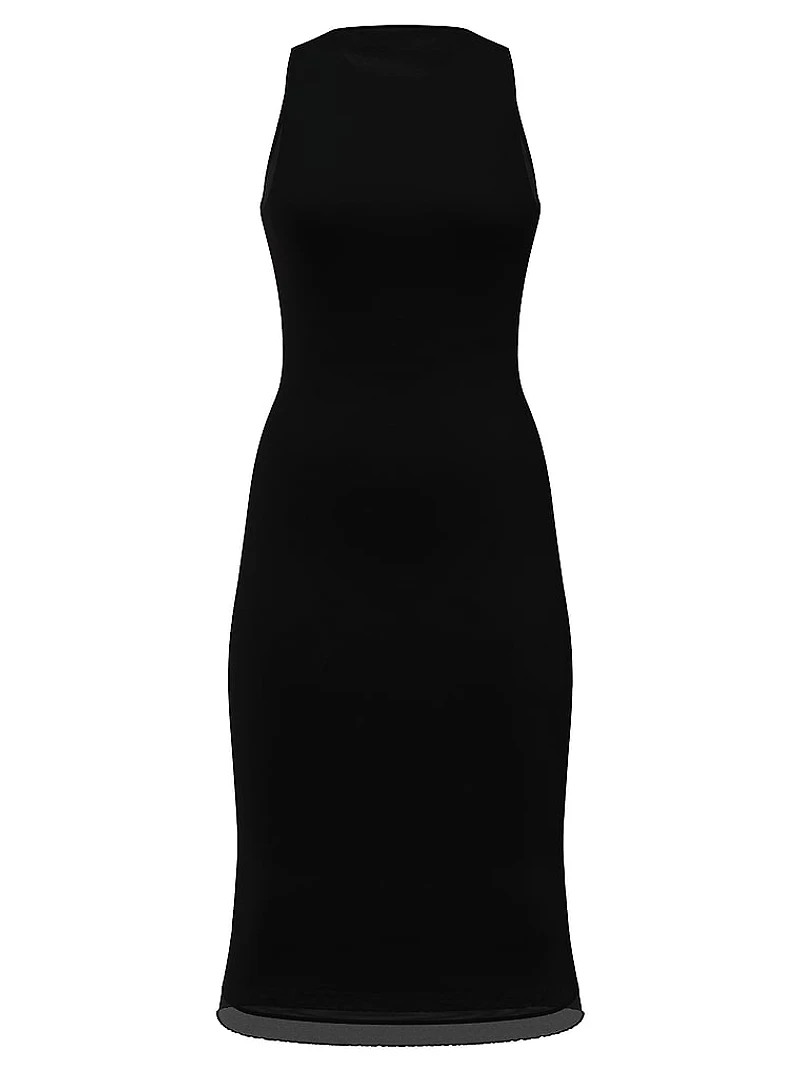 Beachwear Mesh Midi Dress