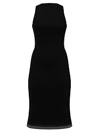 Beachwear Mesh Midi Dress
