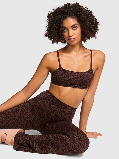 Relay Square-Neck Sports Bra