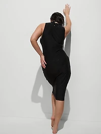 Beachwear Mesh Midi Dress