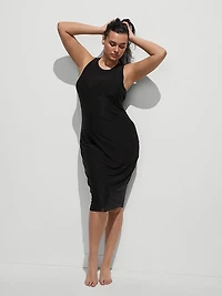 Beachwear Mesh Midi Dress