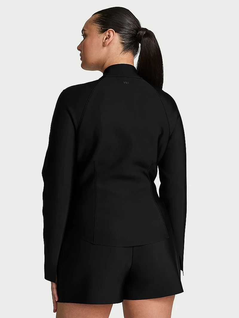 VSX Defined Scuba Zip Long-Sleeve Top