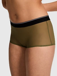 Logo Cotton Boyshort Panty