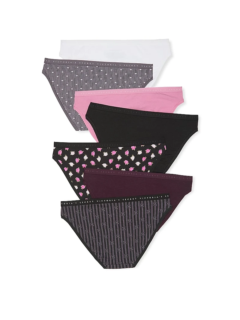 7-Pack Stretch Cotton Bikini Panties