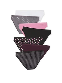 7-Pack Stretch Cotton Bikini Panties