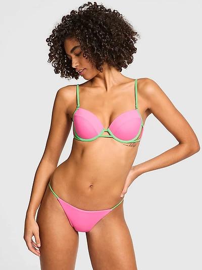 Strappy Push-Up Bikini Top