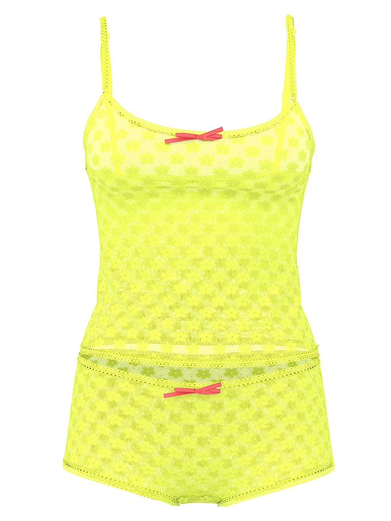 Daisy Lace Cami & Panty Set
