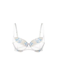 Fabulous by Victoria's Secret Bloom Embroidery Unlined Full-Cup Bra
