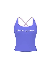 All-Day Cotton Square-Neck Bra Tank