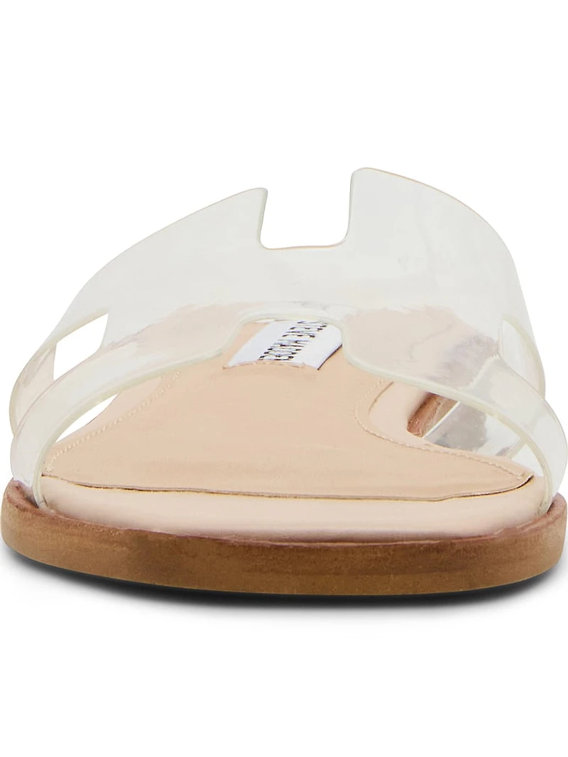 Hadyn Black Leather Sandals