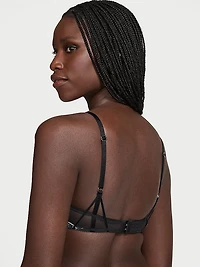 Sheer Shine Unlined Low-Cut Demi Bra