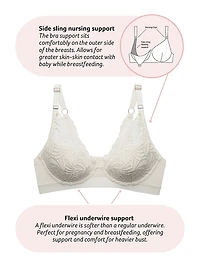 Warrior Plunge 2.0 Flexwire Nursing Bra