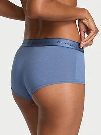 Logo Cotton Boyshort Panty