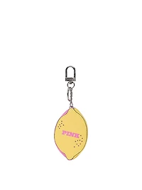 Nylon Zip Pouch Keychain Charm