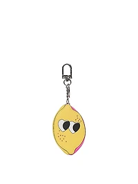 Nylon Zip Pouch Keychain Charm