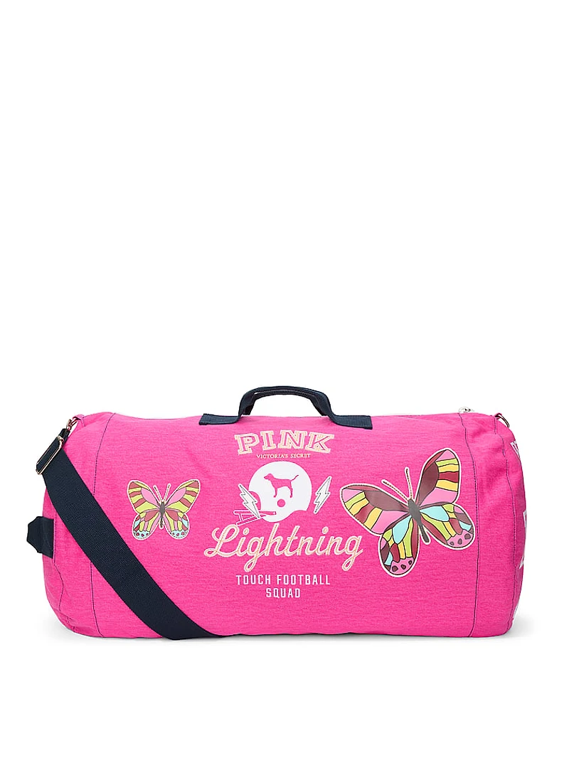 Retro PINK Duffle Bag