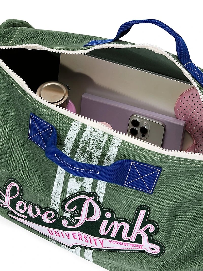Retro PINK Duffle Bag