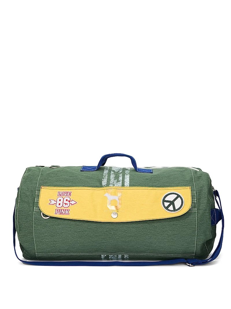 Retro PINK Duffle Bag