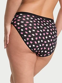 Stretch Cotton High-Leg Brief Panty