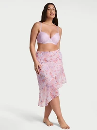 Vintage Blossom Chiffon Handkerchief Skirt