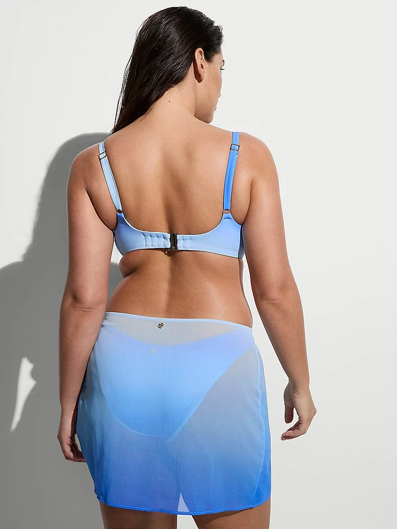 Beachwear Sheer Crinkle Mini Sarong