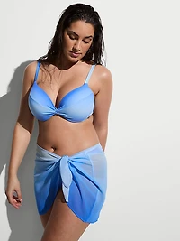 Beachwear Sheer Crinkle Mini Sarong