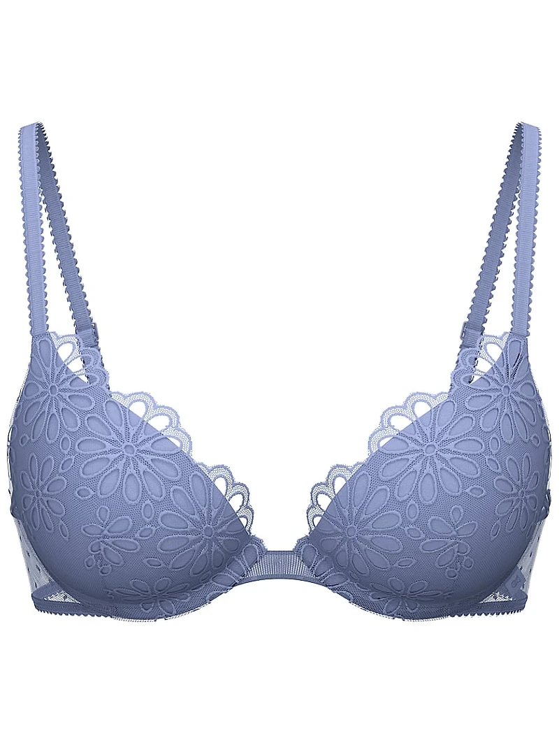 Sexy Tee Push-Up Front-Close Lace Bra