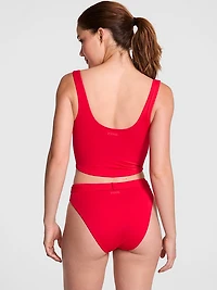 Corset Buckle Bikini Top