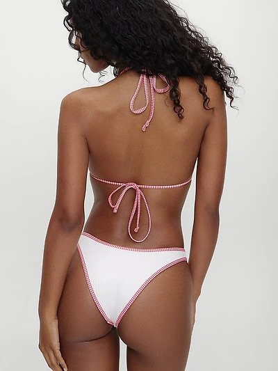 Dove Terry Rib Bikini Bottom