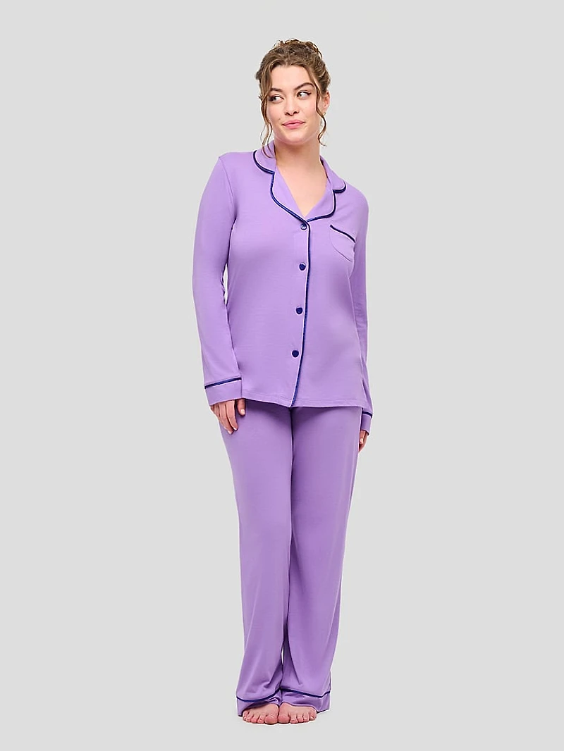 Bella Long Sleeve Top & Pant Pajama Set