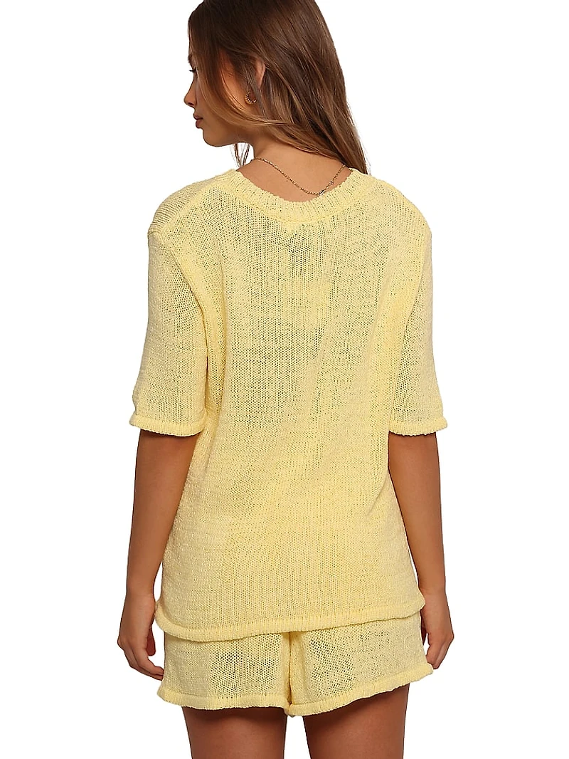 Rita Knitted Short Set