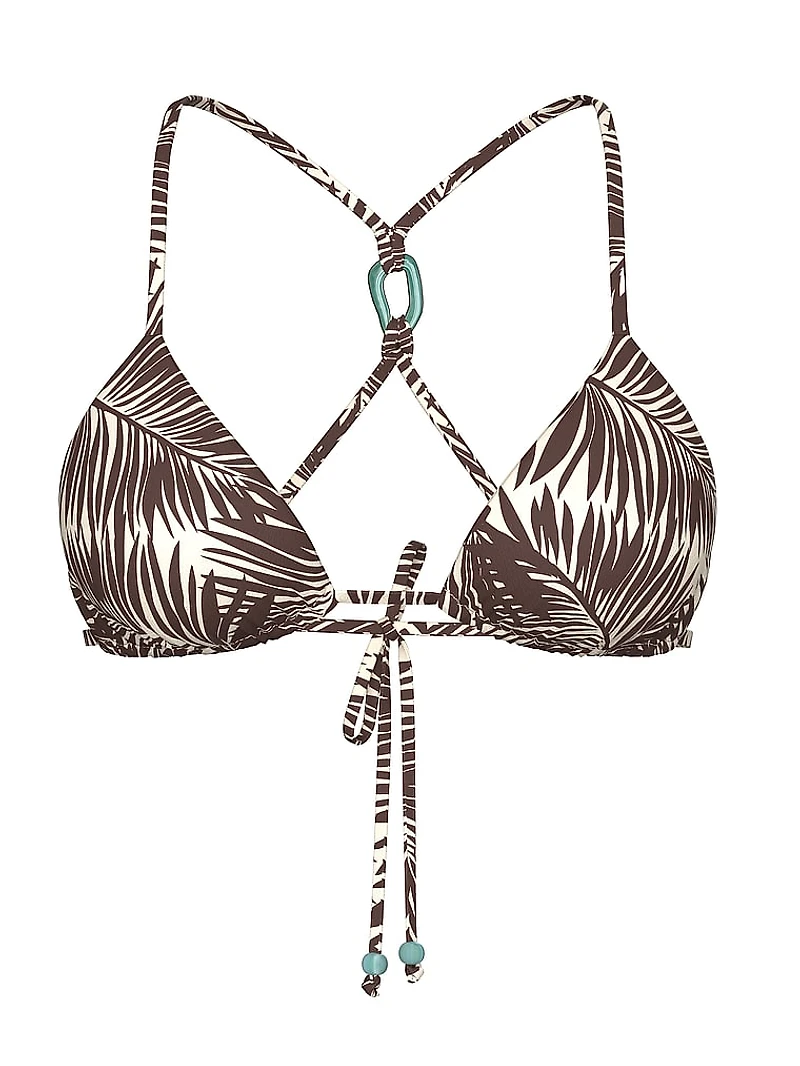 Beaded Triangle Bikini Top