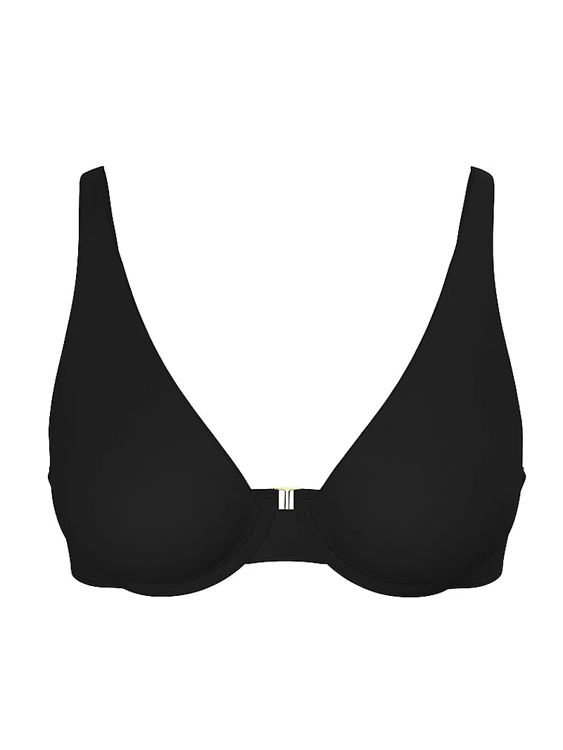 Invisible Lift Smoothing Plunge Bikini Top