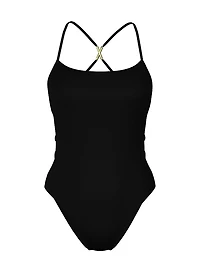 Archives Sexy Straps Scoop One-Piece Swimsuit