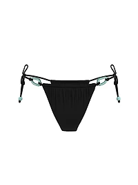 Beaded Thong Bikini Bottom