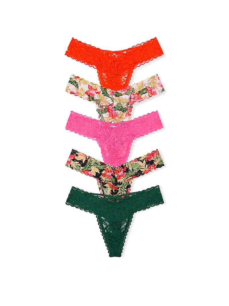 5-Pack Lacie Thong Panties