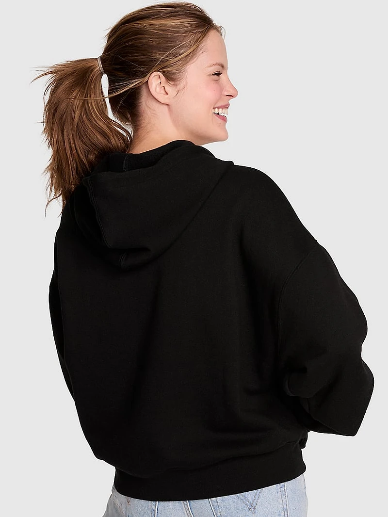 Ivy Fleece Campus Half-Zip Hoodie