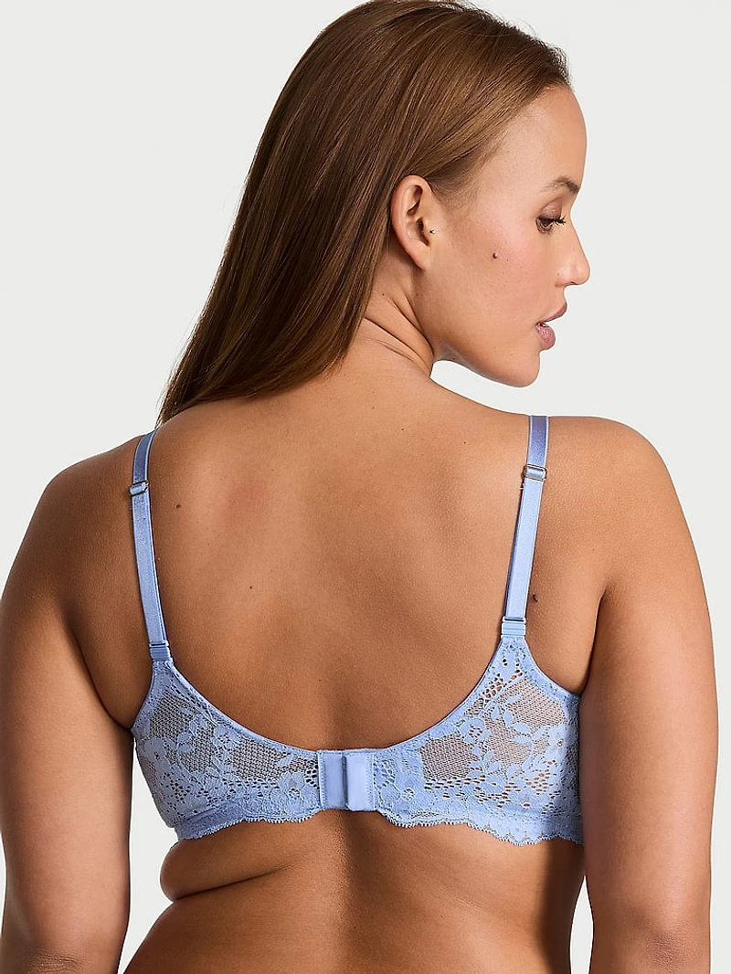 Lace Lightly Lined Full-Coverage Bra