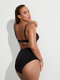 Invisible Lift Smoothing Plunge Bikini Top