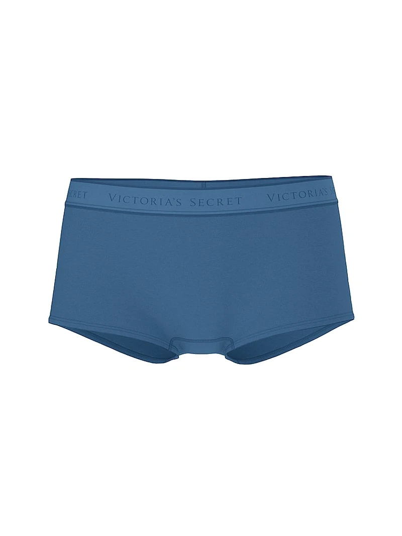 Logo Cotton Boyshort Panty
