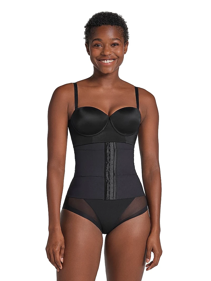 3-Belt Custom Compression Waist Trainer with Lumbar Support