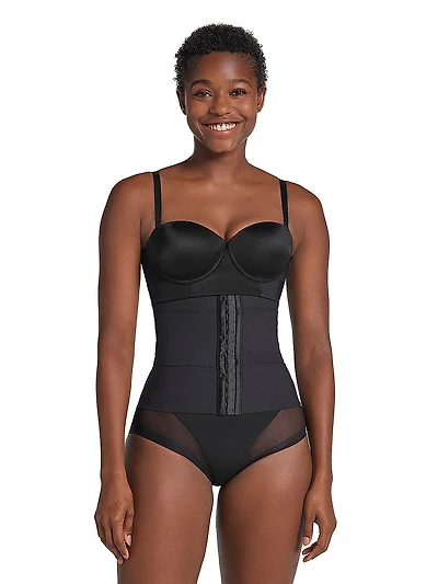 3-Belt Custom Compression Waist Trainer with Lumbar Support