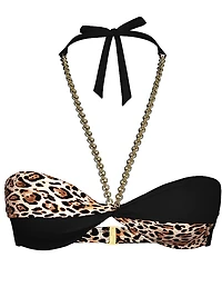 Archives Chains Halter Bandeau Bikini Top