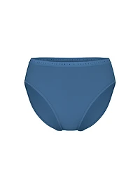 Stretch Cotton High-Leg Brief Panty