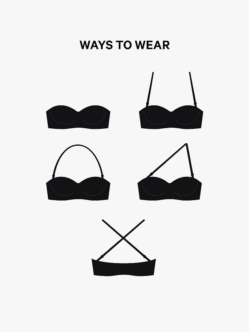 Wear Everywhere™ Push-Up Strapless Bra